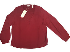 S.OLIVER Damen Bluse  weinrot