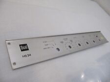 Dual HS 34 Schild Verstärker