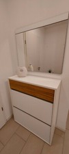 Hochwertiger Schuh-Klappschrank von Wittenbreder mit passendem Spiegel, NP 900 €