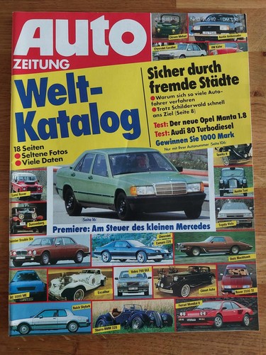 Auto zeitung 1982 ford - auto,
