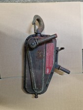 Bw Greifzug Hebezug 1,5  t Bundeswehr Forst Motorsäge 