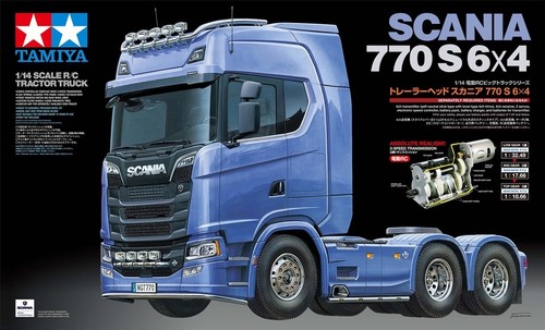 Tamiya scania 770 6x4 - tamiya, s