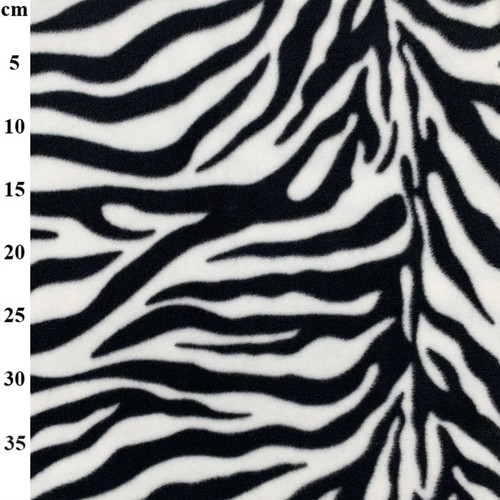 Zebramuster polarfleece - zebramuster,