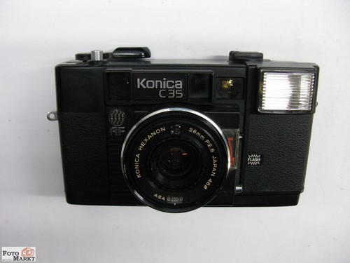 Konica c35 kompaktkamera - konica,