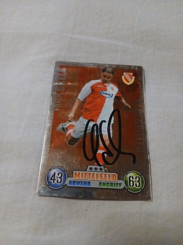 Match attax signiert ervin - signiert,