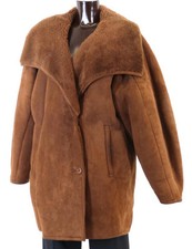 Lammfellmantel braun MARIO VALENTINO Lammfell Leder Lammfelljacke Jacke WARM