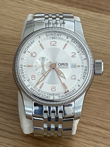 Oris pointer day date big - pointer,