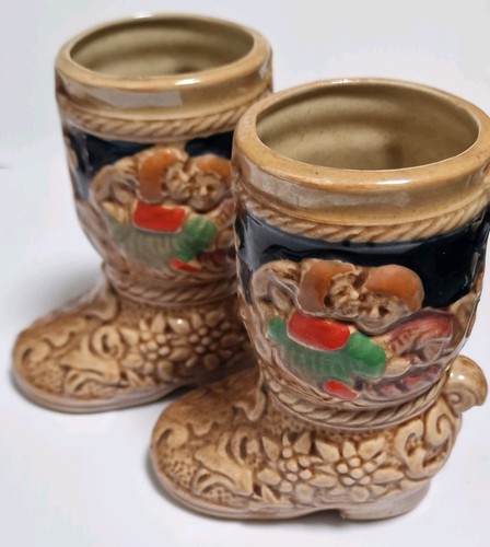 Vintage paar keramik - vintage, bier