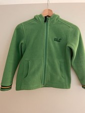 Jack Wolfskin Fleece Jacke  Gr. 128 Tatze Rücken
