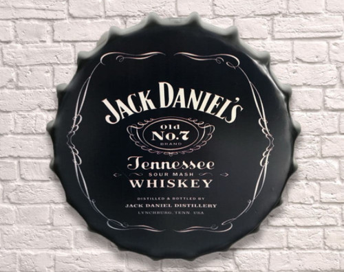 Bier flaschendeckel schild - bier,