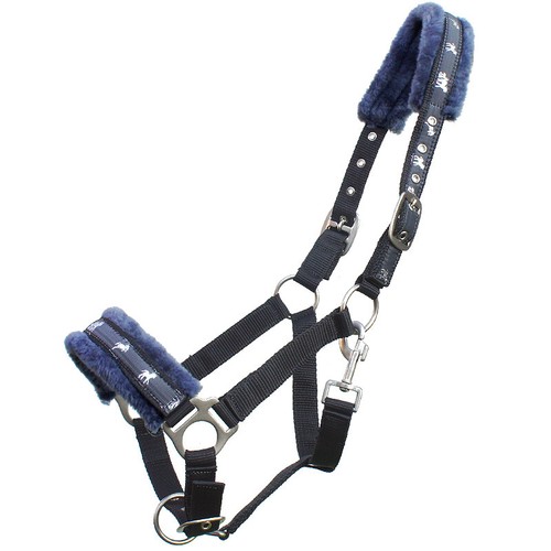 Fell halfter nylon - halfter, nylon/kunstfell