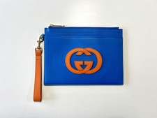 Gucci Leder Clutch Neu Komplett mit Dust Bag