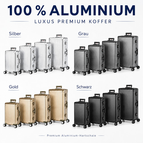 100 aluminium premium luxus - 100%,