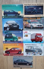 9 Telefonkarten Vw Audi A4 Vento 90er Vintage Sammler Karten DM 95