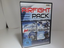 Airfight Pack Jet Helicopter Flugzeug Hubschrauber Simulator für PC Ovp