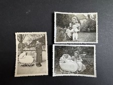 3x Foto 1940er – Baby &