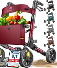 KESSER® Alu Rollator klappbar
