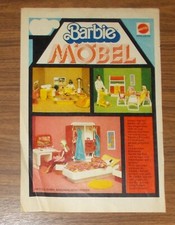 Seltene Werbung vintage BARBIE