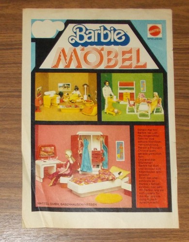 Seltene werbung vintage barbie - vintage,
