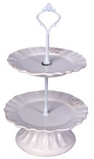 PORZELLAN ETAGERE Weiss