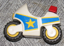 playmobil FIRSTSMILE 1-2-3 Polizei Motorrad 6607 Rettungs-Set tatütata-Koffer