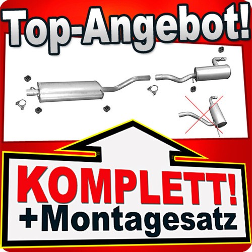 Auspuff für mercedes - auspuff,