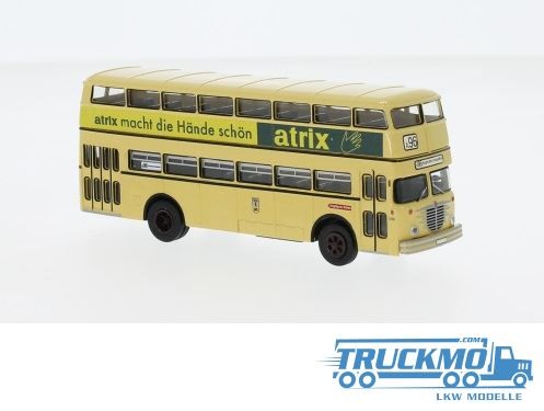 Brekina bvg atrix büssing d2u - brekina,