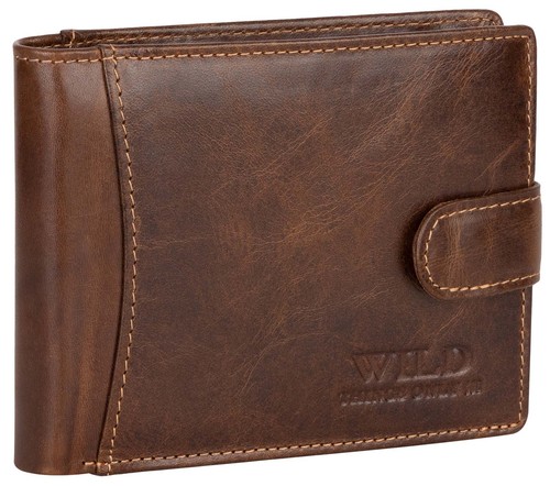 Rfid echt leder portemonnaie - rfid,