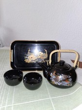 Teeservice mit Pfau, Asia