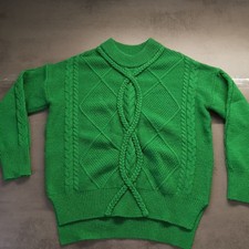 C&A Grobstrick Wollpulli weich Pullover Wolle Wollmix Pulli Gr. 36/38 NEU