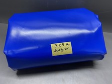LKW-Plane - Gewebeplane 3 x 5 m - Blau - ca. 600g/m² - B-Ware *EINSEITIG*