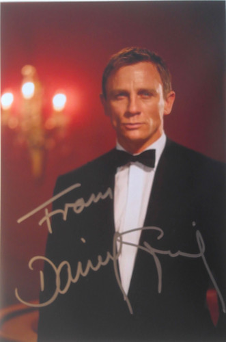 Daniel craig orig autogramm - craig,