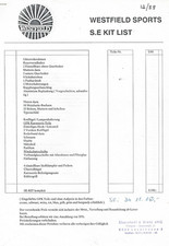 Automobilbau Westfield Sports