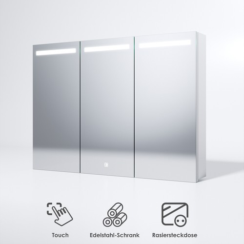 Spiegelschrank 90x65cm
