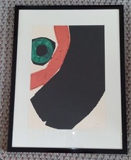 Georg Karl Pfahler Original Serigraphie Siebdruck 38 von 100 Signiert