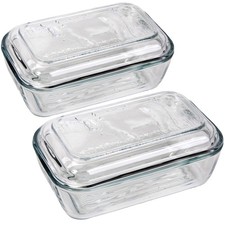 2x Set Luminarc Butter-Dose