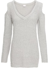 Chenille-Pullover mit Lurex