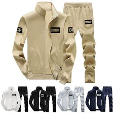 Herren Jacke Tracksuit Suit Sportanzug Jogginganzug Sporthose Trainingsanzug DE