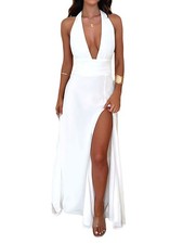 Damen Neckholder Tiefer