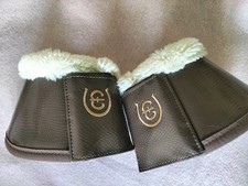 Equestrian Stockholm Hufglocken Champagne Größe L (Full) gebraucht