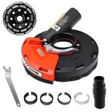 Universal Flachschleif Staubschutz für Winkelschleifer 115/125 mm +