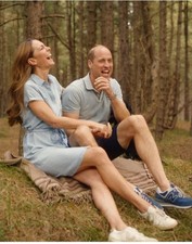 Kate Middleton Denim Blue