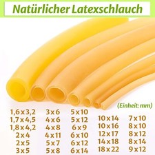 Hochelastischer Gummischlauch Natürlicher Latexschlauch Für Medizin/Sport