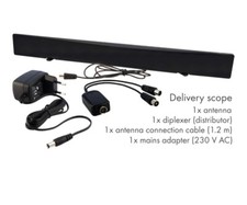 Schwaiger DTA1000 DVB-T2 HD aktive Zimmerantenne digital Fernsehr Radio Antenne