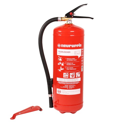 Pulverfeuerlöscher abc kg - pulverfeuerlöscher, 6