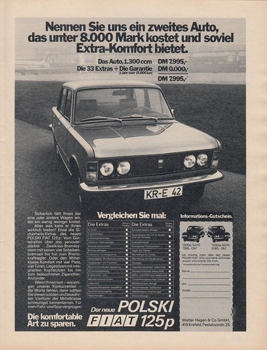 Polski fiat 125p - polski,