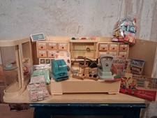 Kaufmannsladen Nr.15/49 50iger Jahre Viel Zubehör Bespielt, sehr Guter Zustand