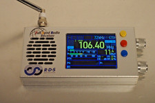 TEF6686 kompakter Allband Empfänger AM FM UKW Radio Firmware V2.20 Alugehäuse