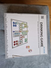 Glas-Trinkspiel Mensch-ärgere-dich-nicht