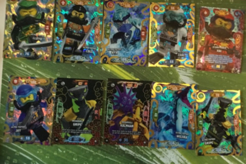 Lego ninjago trading cards - lego,